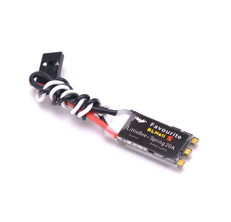 LittleBee 20A-S 20A Racer ESC BLHeli_S OPTO 2-4S Mulitshot, OneShot125 - 42