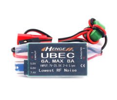 Henge 6A 2-6S Giriş/ 5-6V Çıkış Switch Mode UBEC
